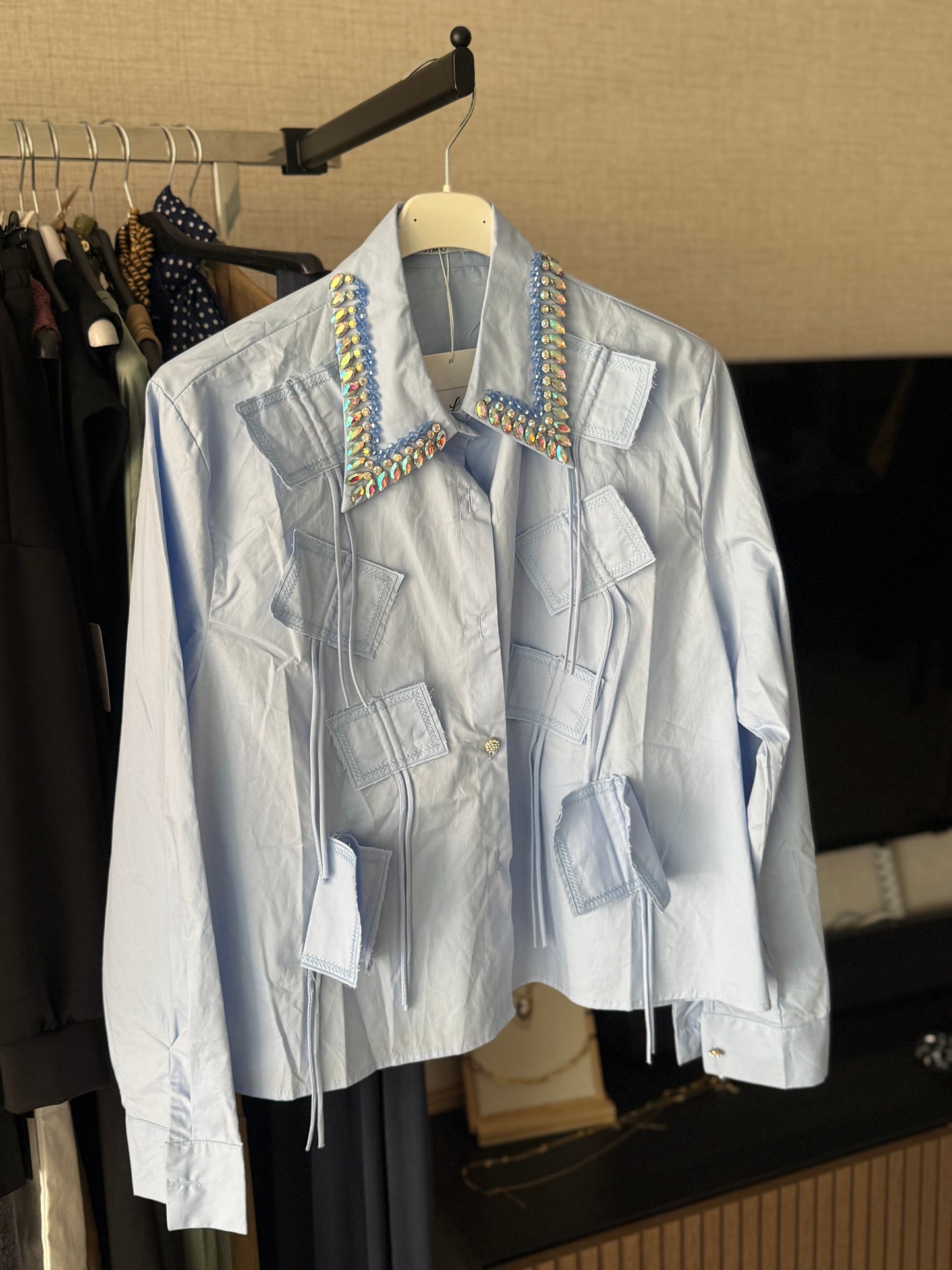 Camisa cristales