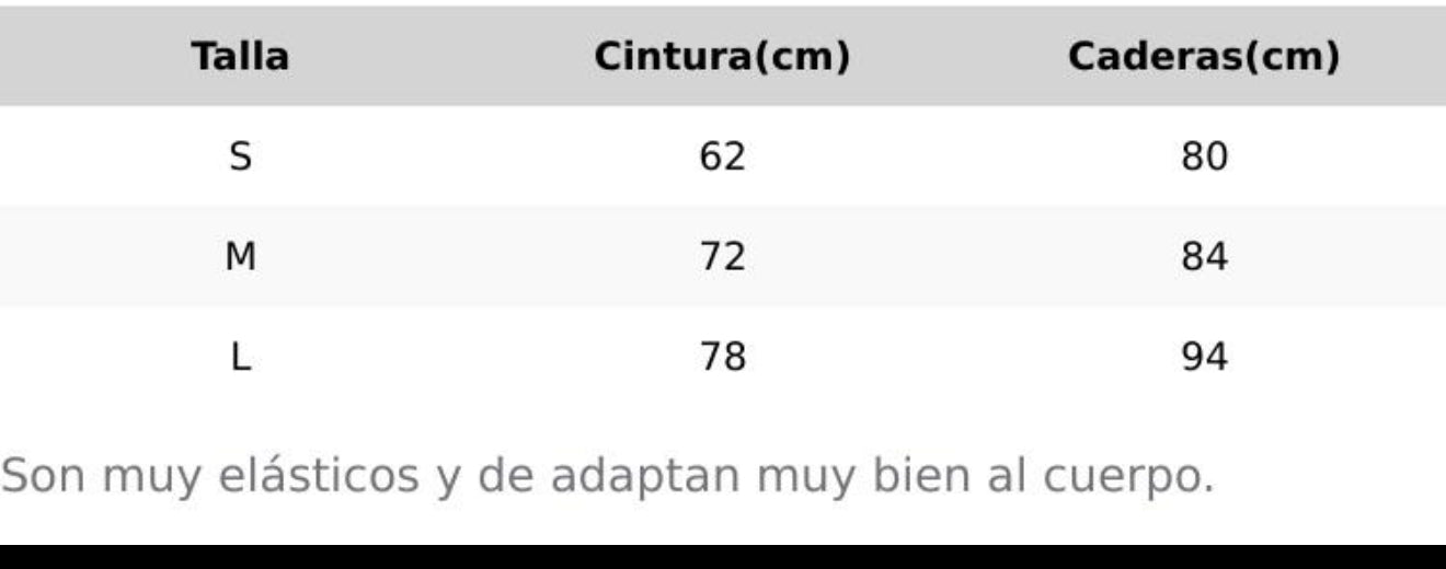 Leggings polipiel push-up