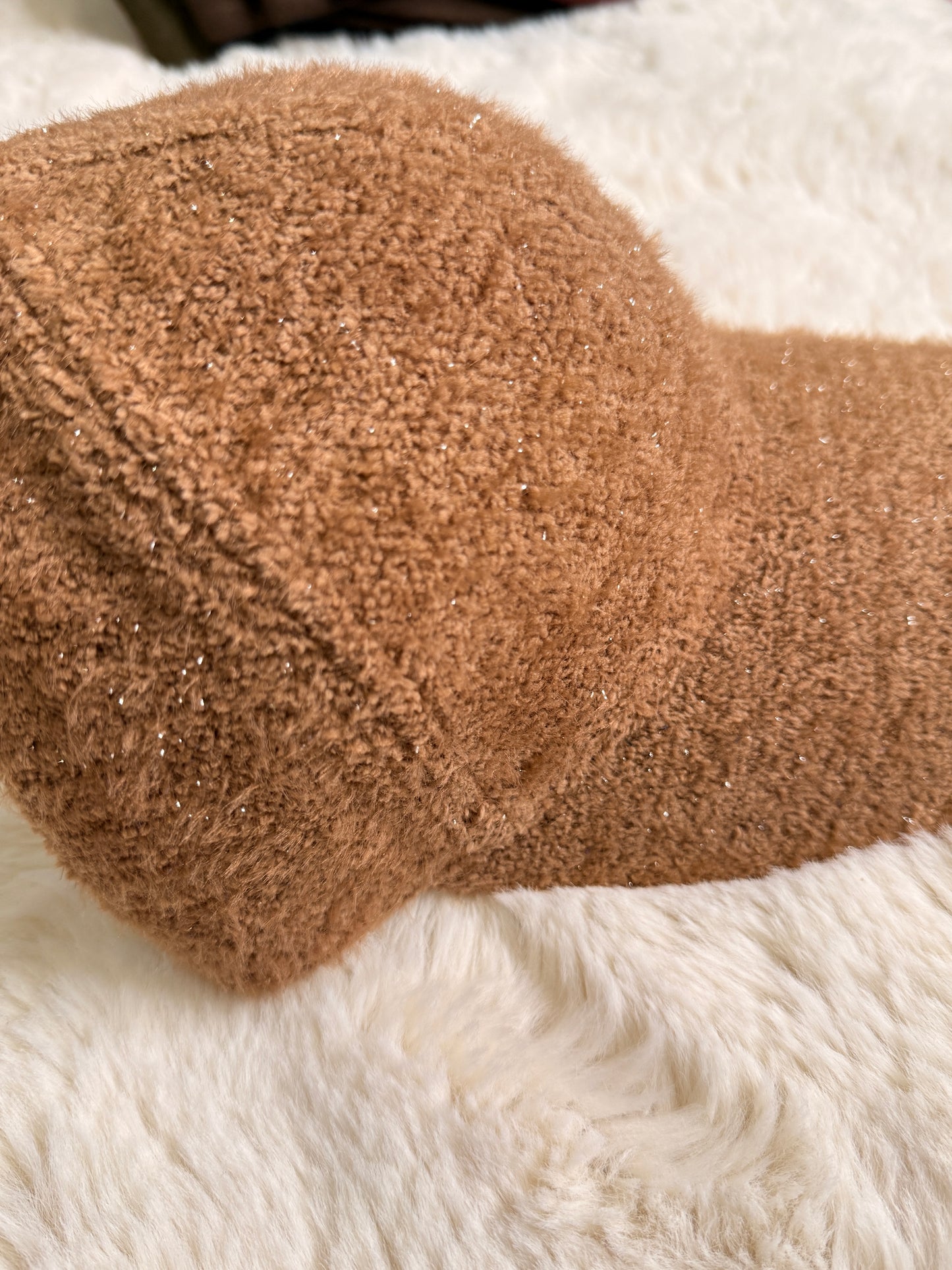 Gorra peluche brillo