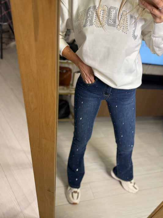 Jeans cristales Fiona