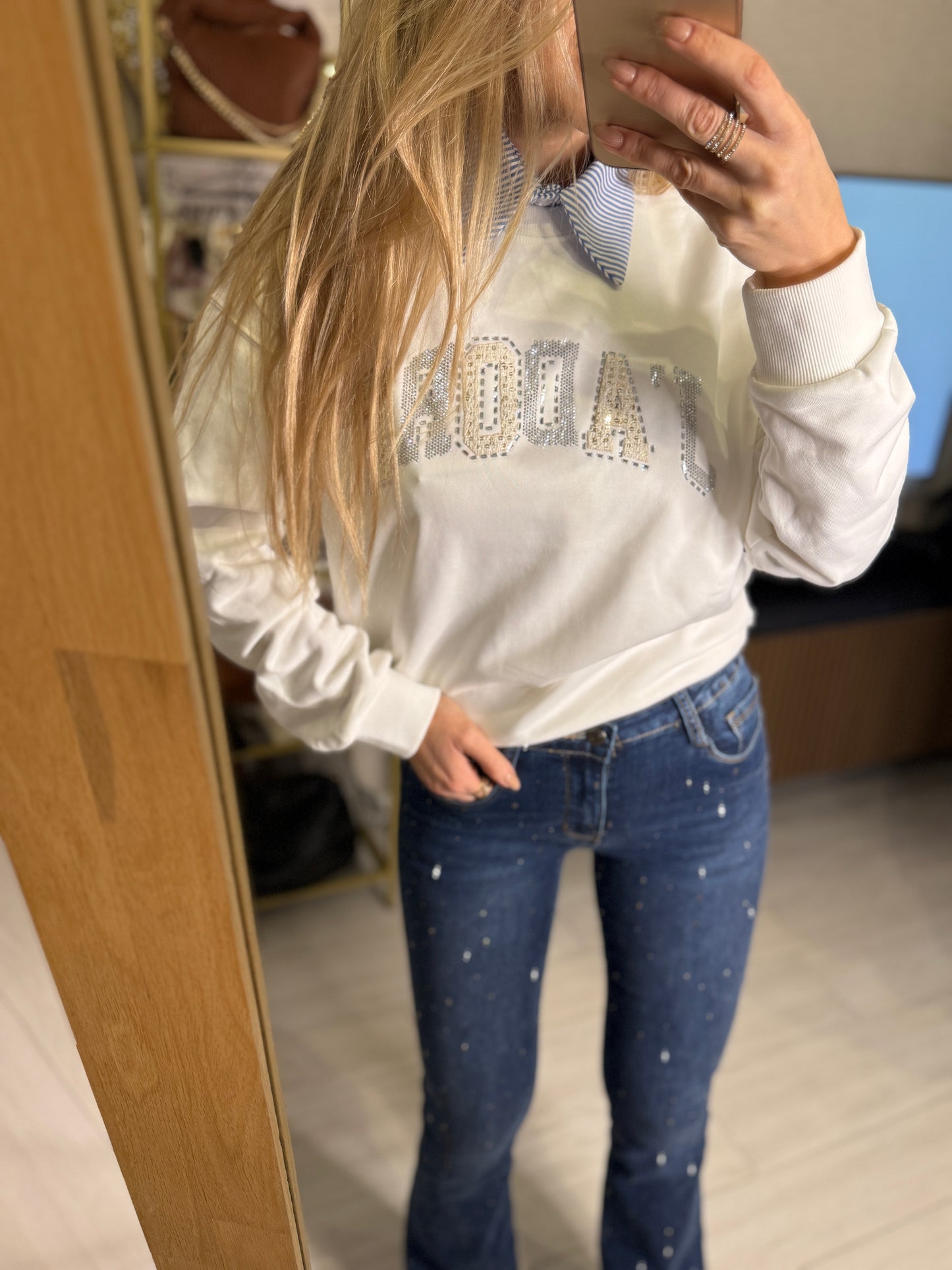 Jeans cristales Fiona