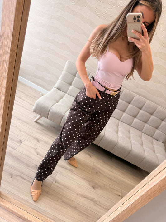 Pantalones lunares bombacho