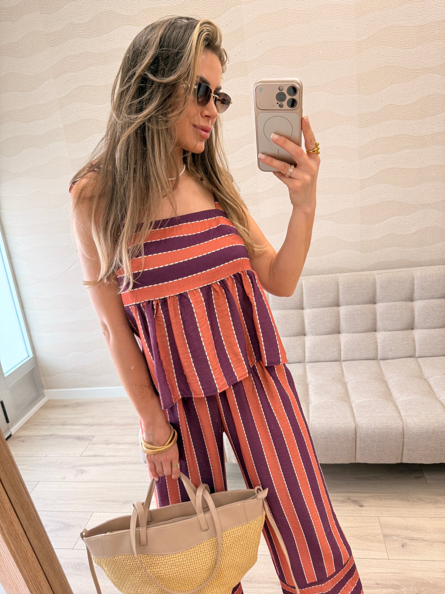 Conjunto rayas