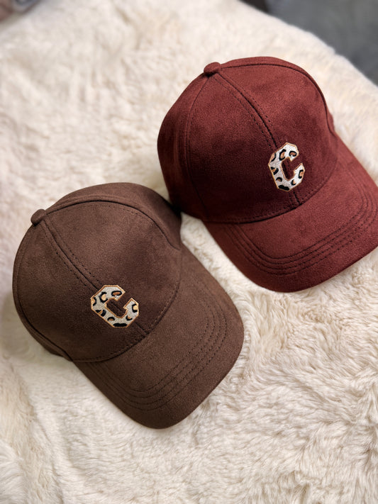 Gorra antelina leopardo