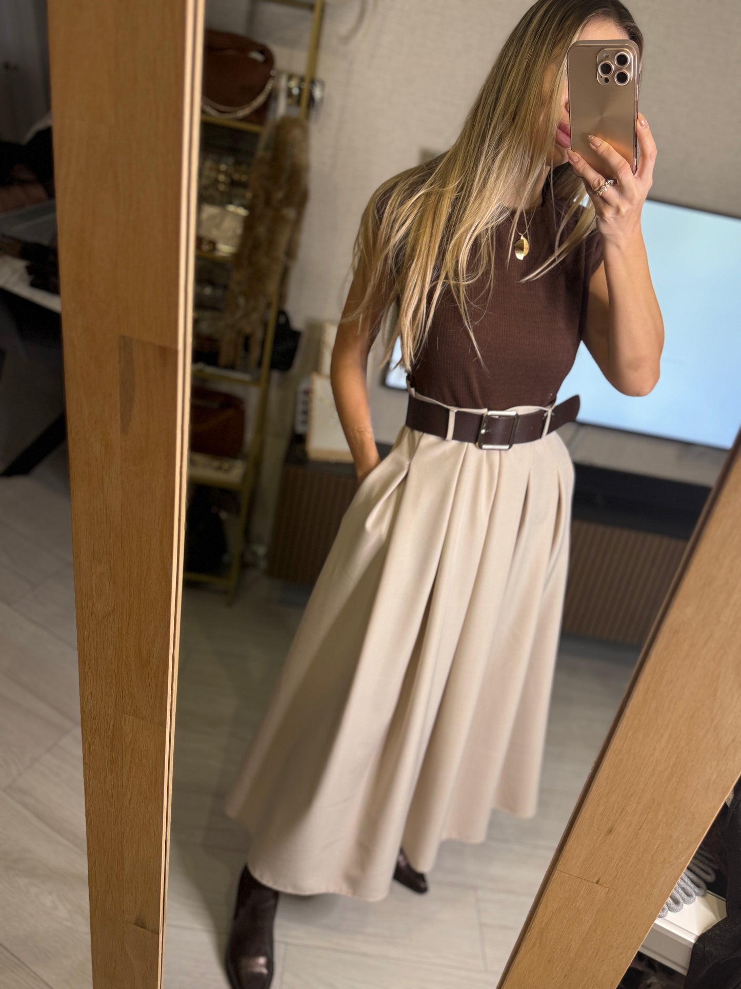 Vestido largo AMALIA