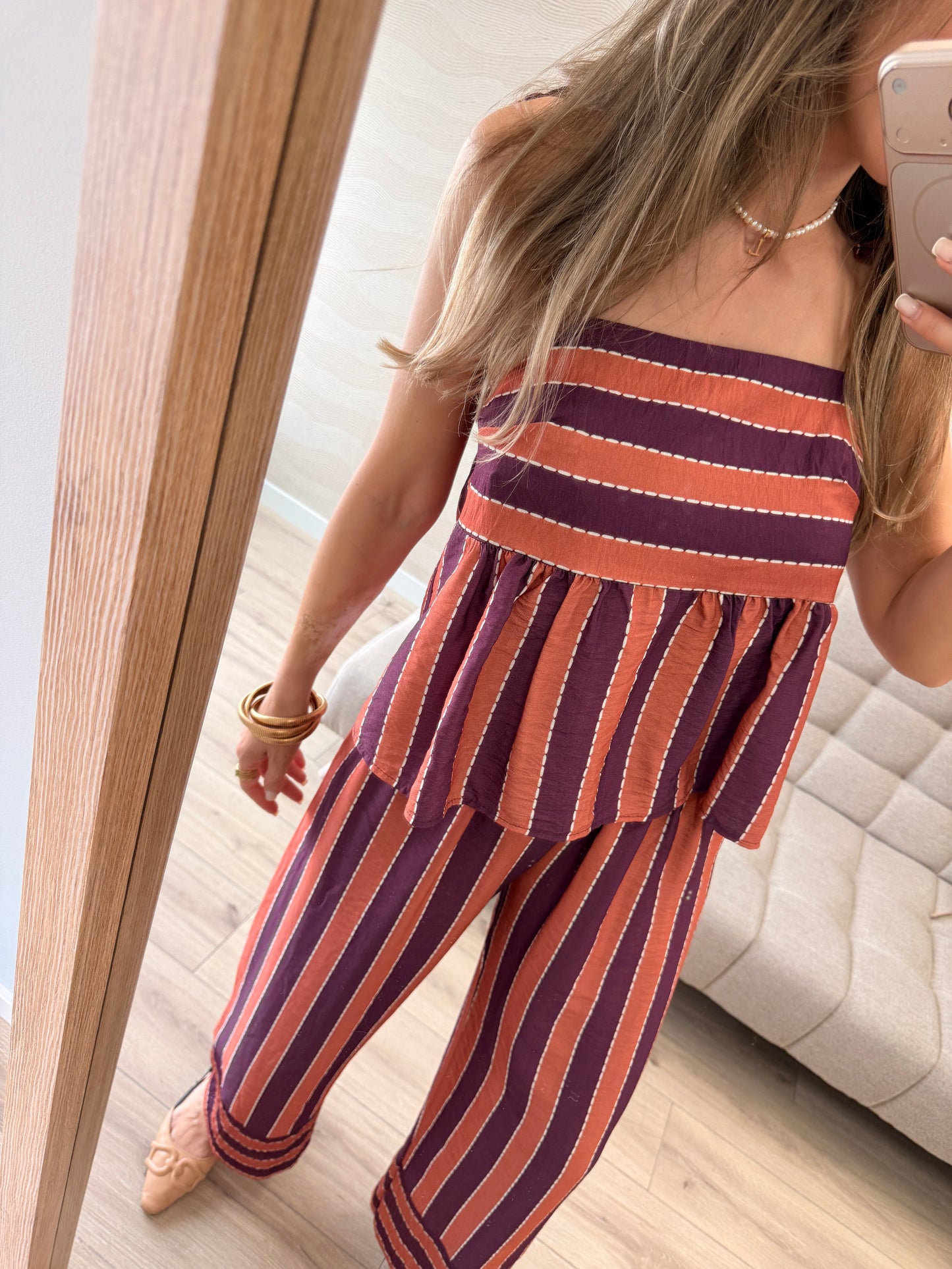 Conjunto rayas