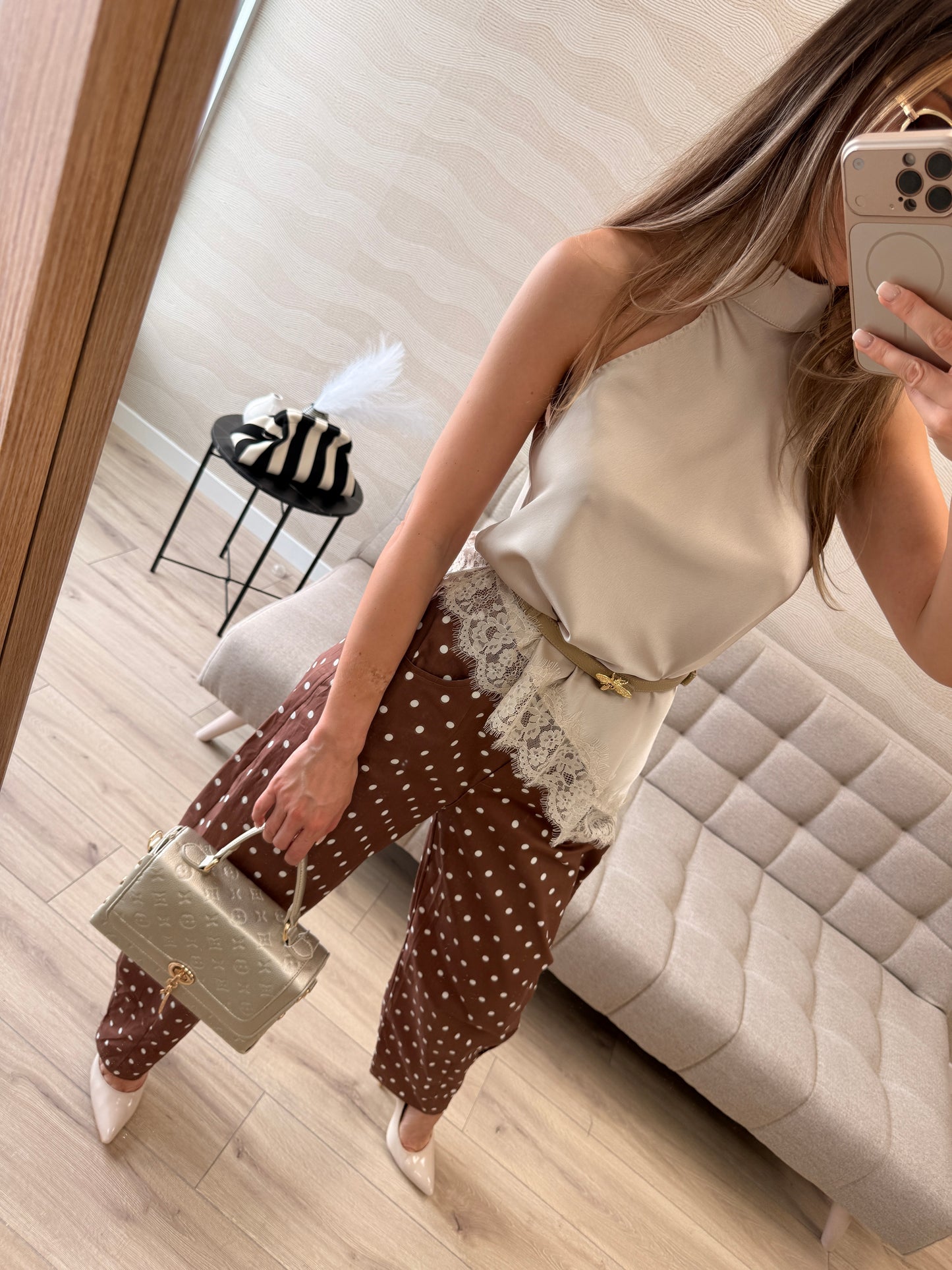Pantalones lunares bombacho