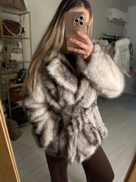 Chaqueta pelo cordón