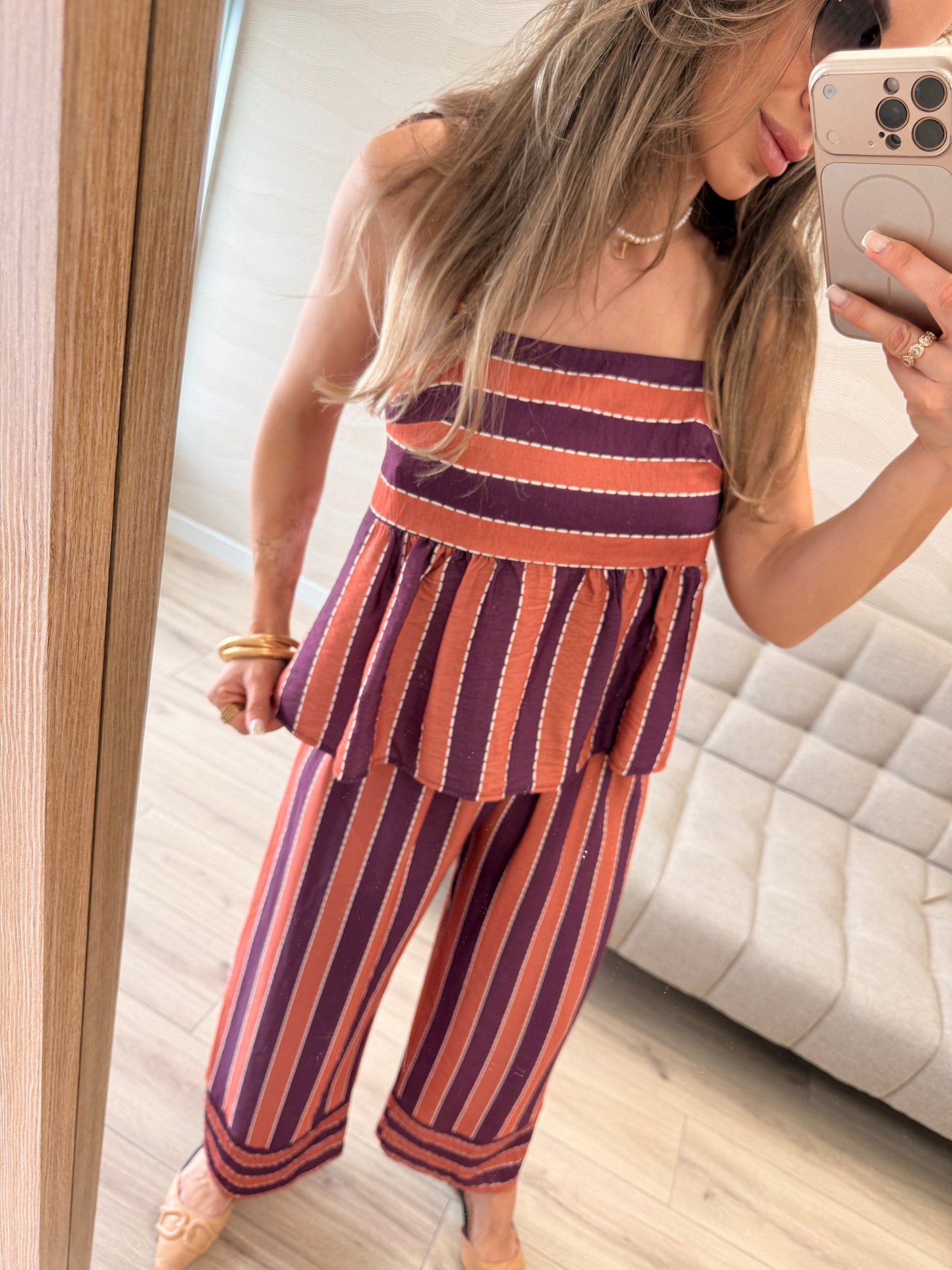 Conjunto rayas