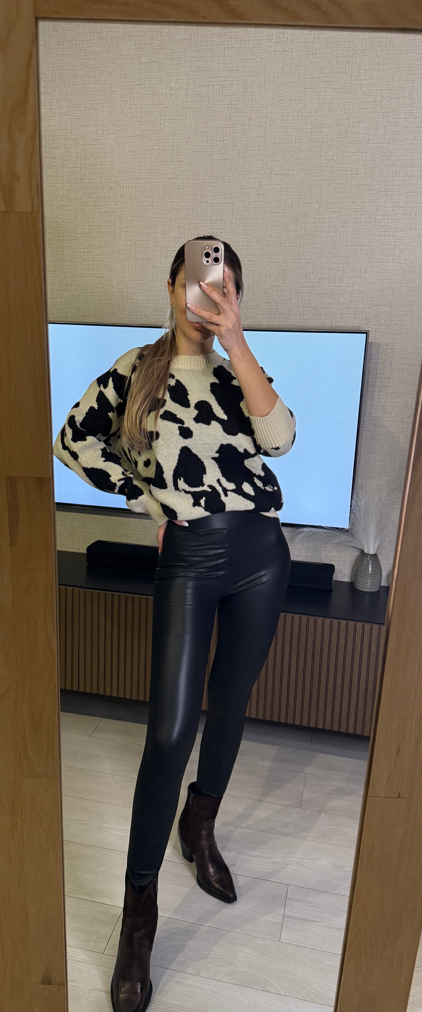 Leggings polipiel push-up