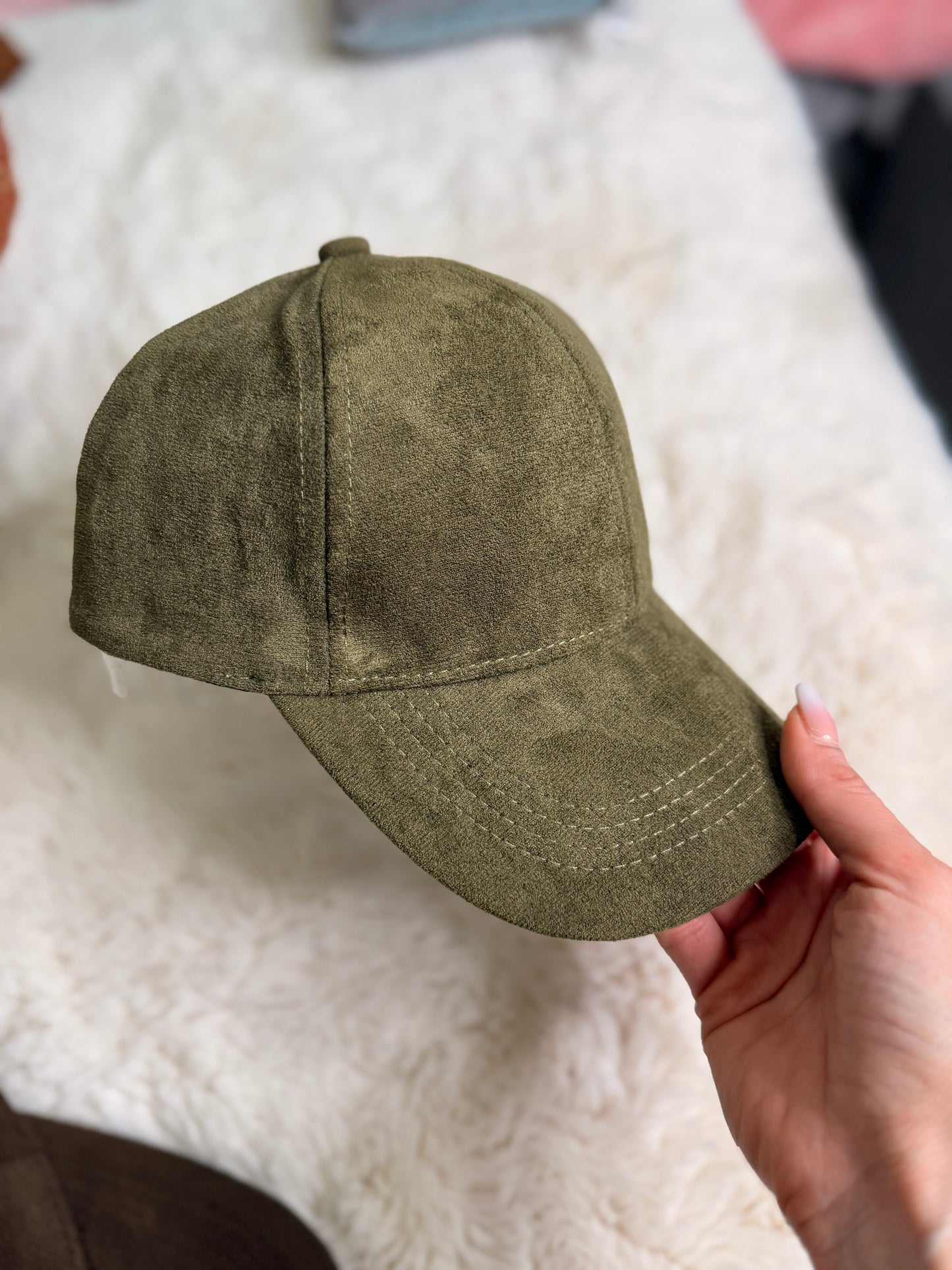 Gorra antelina