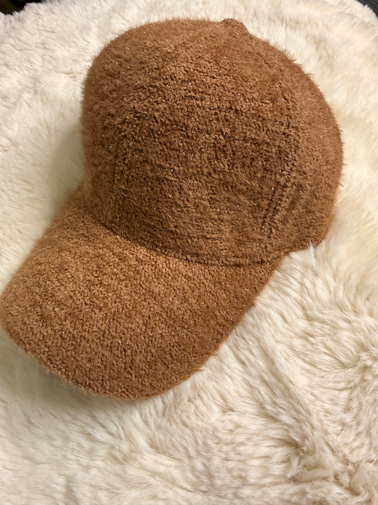 Gorra peluche brillo