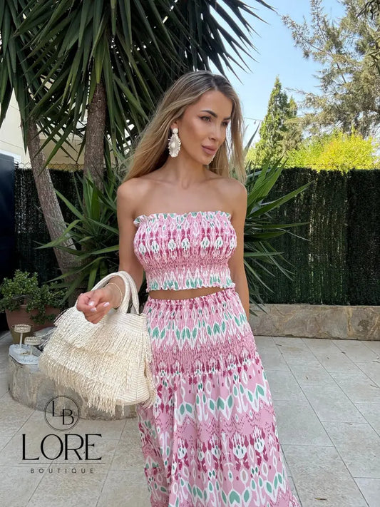 Conjunto Zafira Rosa