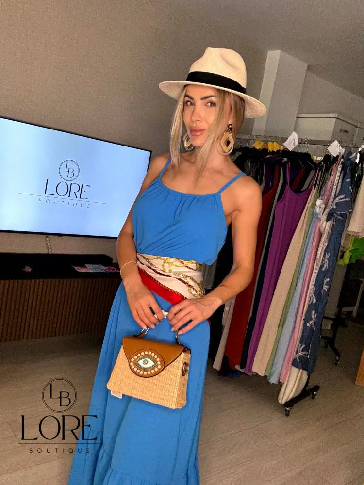 Vestido Ibiza Azul