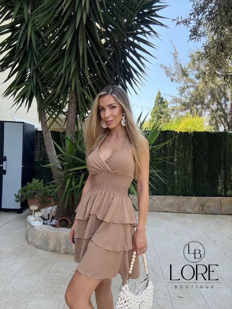 Vestido Tierra Marrón