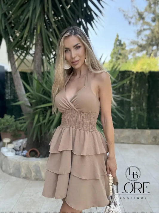 Vestido Tierra Marrón