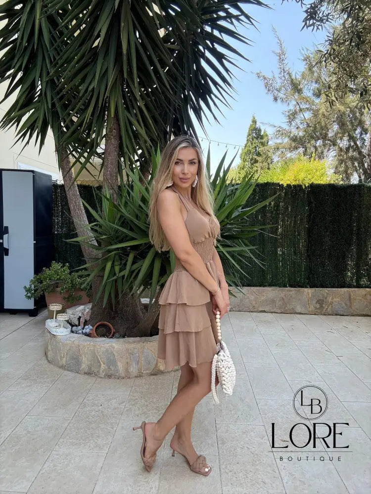 Vestido Tierra Marrón