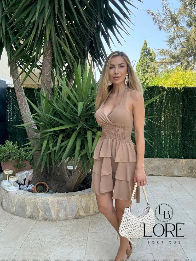 Vestido Tierra Marrón